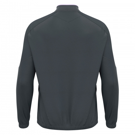 Олимпийка спортивная MACRON MORPHEUS MICROFIBER FULL LENGTH ZIP TOP ANTHRACITE/LILAC