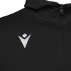 Олимпийка спортивная MACRON CELLO FULL ZIP HOODED SWEATSHIRT BLACK