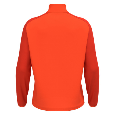 Толстовка тренировочная MACRON ISEN 1/4 ZIP TOP ORANGE/DARK ORANGE