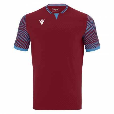 Футболка спортивная MACRON TUREIS ECO SHIRT CARDINAL/COLUMBIA