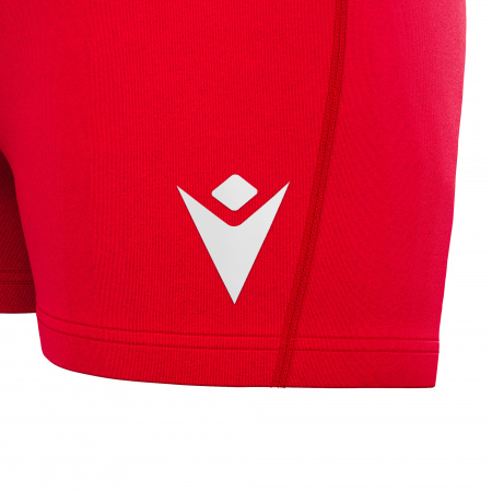 Велосипедки женские MACRON FLOWER CYCLING SHORTS RED