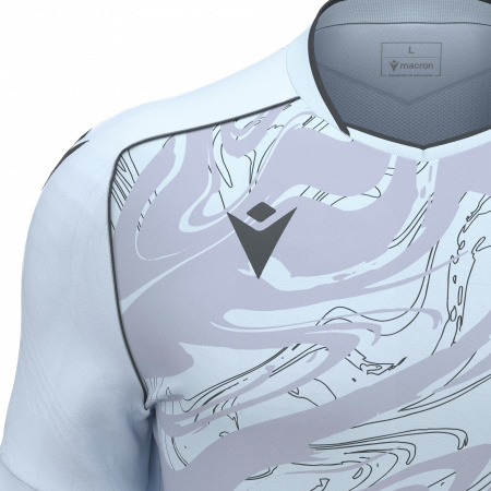 Футболка спортивная MACRON ARCANE ECO SHIRT SILVER/ANTHRACITE