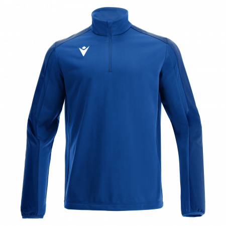 Толстовка тренировочная MACRON ARNO TRAINING 1/4 ZIP TOP ROYAL BLUE/DARK ROYAL BLUE