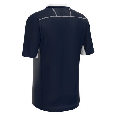 Регбийка игровая MACRON ALABASTER SHIRT NAVY/WHITE