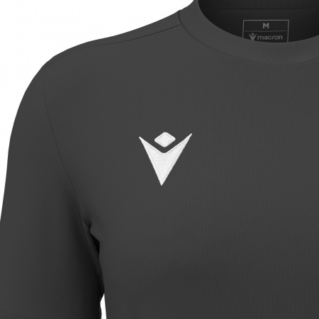 Футболка спортивная женская MACRON ZYRA SHIRT ANTHRACITE