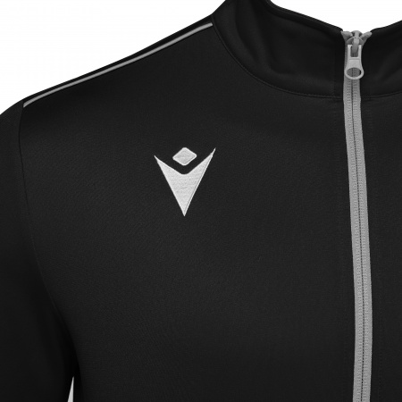 Олимпийка парадная MACRON NEMESIS FULL ZIP TOP BLACK