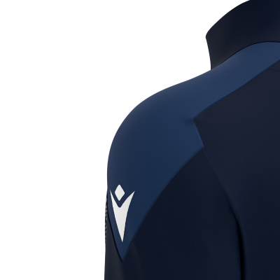 Толстовка тренировочная MACRON YARUGA TRAINING 1/4 ZIP TOP NAVY/LIGHT NAVY