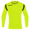 Футболка спортивная вратарская MACRON ANTILIA SHIRT NEON YELLOW/BLACK