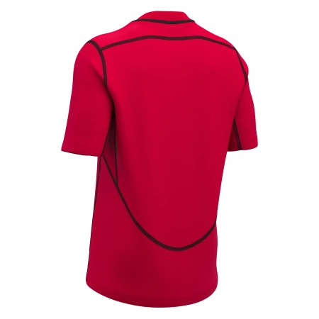 Регбийка игровая MACRON PERIDOT SHIRT RED/BLACK