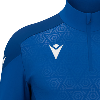 Толстовка тренировочная MACRON ANDUIN TRAINING 1/4 ZIP TOP ROYAL BLUE/DARK ROYAL BLUE