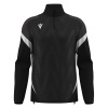 Толстовка тренировочная HOLLOW TRAINING 1/4 ZIP TOP BLACK/WHITE