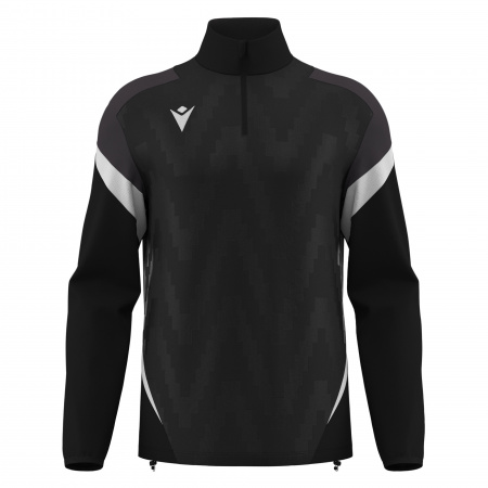 Толстовка тренировочная HOLLOW TRAINING 1/4 ZIP TOP BLACK/WHITE