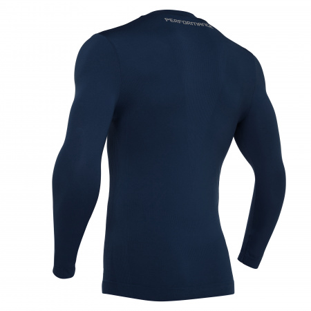 Футболка спортивная MACRON PERFORMANCE TURTLE NECK TOP NAVY