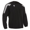 Куртка тренировочная MACRON TOURMALINE CONTACT SHOWERPROOF TOP BLACK/GREY