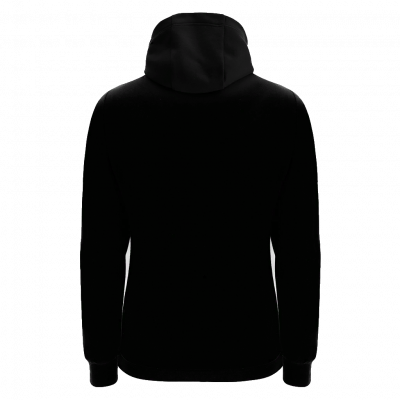 Олимпийка спортивная женская MACRON DRUM FULL ZIP HOODED SWEATSHIRT BLACK