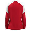 Олимпийка парадная женская MACRON VALKYRIA FULL ZIP TOP RED/WHITE