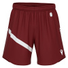 Шорты спортивные MACRON SHEN ECO SHORTS CARDINAL/WHITE