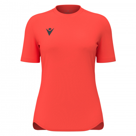 Футболка спортивная женская MACRON ZYRA SHIRT NEON CORAL