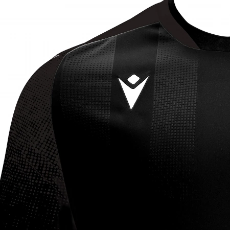 Футболка спортивная MACRON ALIOTH ECO SHIRT BLACK/DARK GREY