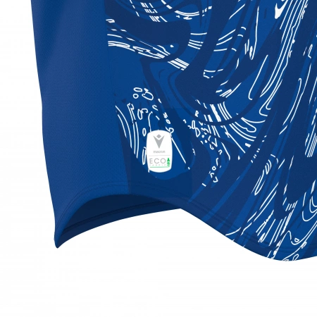 Футболка спортивная MACRON ARCANE ECO SHIRT ROYAL BLUE/WHITE