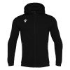 Олимпийка спортивная MACRON CELLO FULL ZIP HOODED SWEATSHIRT BLACK