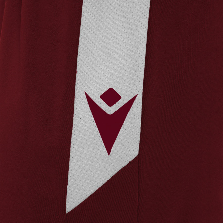 Шорты спортивные MACRON TEMPEL SHORT CARDINAL/WHITE