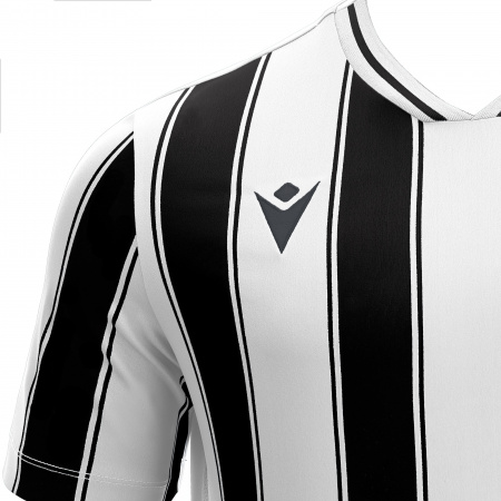 Футболка спортивная MACRON SCEPTRUM SHIRT WHITE/BLACK