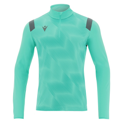 Толстовка тренировочная MACRON PURUS TRAINING 1/4 ZIP TOP TURQUOISE/ANTHRACITE