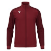 Олимпийка парадная MACRON ANUBIS FULL LENGTH ZIP TOP CARDINAL/DARK CARDINAL