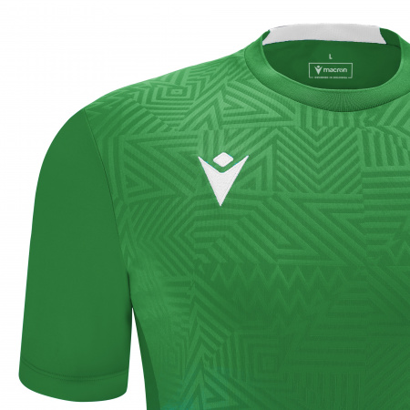 Футболка спортивная MACRON SHEDIR SHIRT GREEN/WHITE