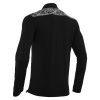 Толстовка тренировочная MACRON TIBER 1/4 ZIP TOP BLACK/WHITE