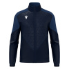 Олимпийка спортивная MACRON POSEIDON FULL LENGTH ZIP TOP NAVY/LIGHT NAVY