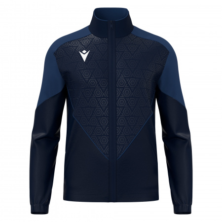 Олимпийка спортивная MACRON POSEIDON FULL LENGTH ZIP TOP NAVY/LIGHT NAVY