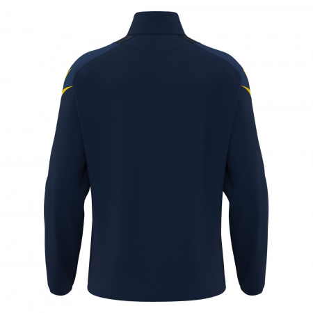 Толстовка тренировочная HOLLOW TRAINING 1/4 ZIP TOP BLACK/YELLOW