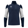 Толстовка тренировочная MACRON IZEL TRAINING 1/4 ZIP TOP NAVY/WHITE