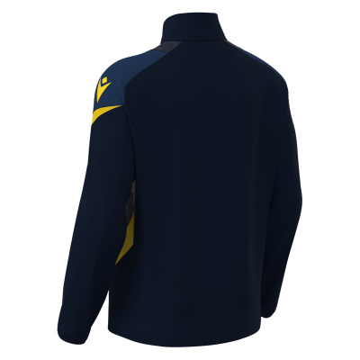Толстовка тренировочная HOLLOW TRAINING 1/4 ZIP TOP BLACK/YELLOW