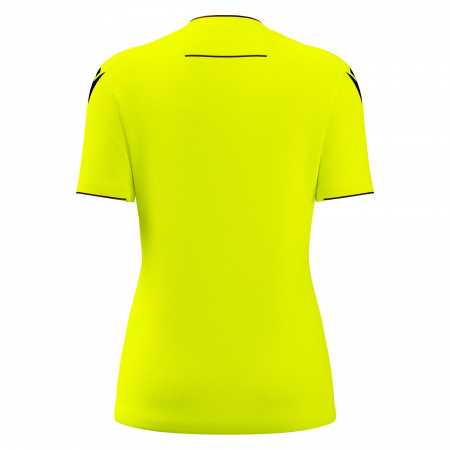 Футболка судейская проф. женская MACRON KATERYN ECO SHIRT NEON YELLOW