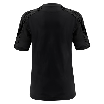 Футболка спортивная женская MACRON BELLATRIX BLACK/DARK GREY