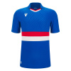 Футболка спортивная MACRON CHARON ECO SHIRT ROYAL BLUE/RED/WHITE