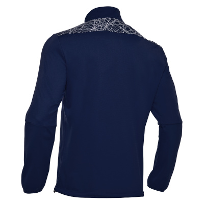 Толстовка тренировочная MACRON TAGUS 1/4 ZIP TOP NAVY/WHITE
