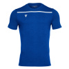 Футболка спортивная х/б MACRON COUNTRY T-SHIRT ROYAL BLUE/WHITE
