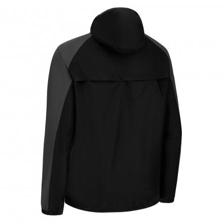 Куртка спортивная MACRON ALPS RAIN JACKET WATERPROOF BLACK/DARK GREY