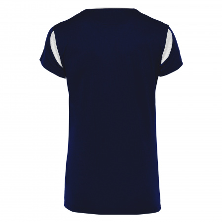 Футболка спортивная MACRON FLUORINE SHIRT NAVY/WHITE