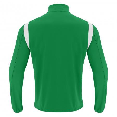 Олимпийка спортивная MACRON FUJIN FULL LENGTH ZIP TOP GREEN/WHITE