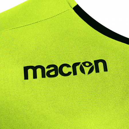 Футболка спортивная вратарская MACRON ANTILIA SHIRT NEON YELLOW/BLACK