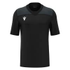 Регбийка игровая MACRON PERIDOT SHIRT BLACK/DARK GREY