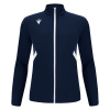Олимпийка спортивная MACRON RAIJIN FULL LENGTH ZIP TOP NAVY/WHITE