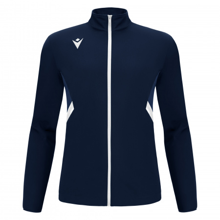 Олимпийка спортивная MACRON RAIJIN FULL LENGTH ZIP TOP NAVY/WHITE