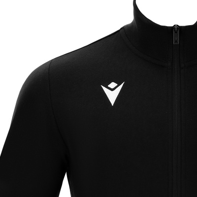 Олимпийка спортивная MACRON BEAT FULL ZIP SWEATSHIRT BLACK
