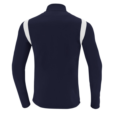 Толстовка тренировочная MACRON PURUS TRAINING 1/4 ZIP TOP NAVY/WHITE